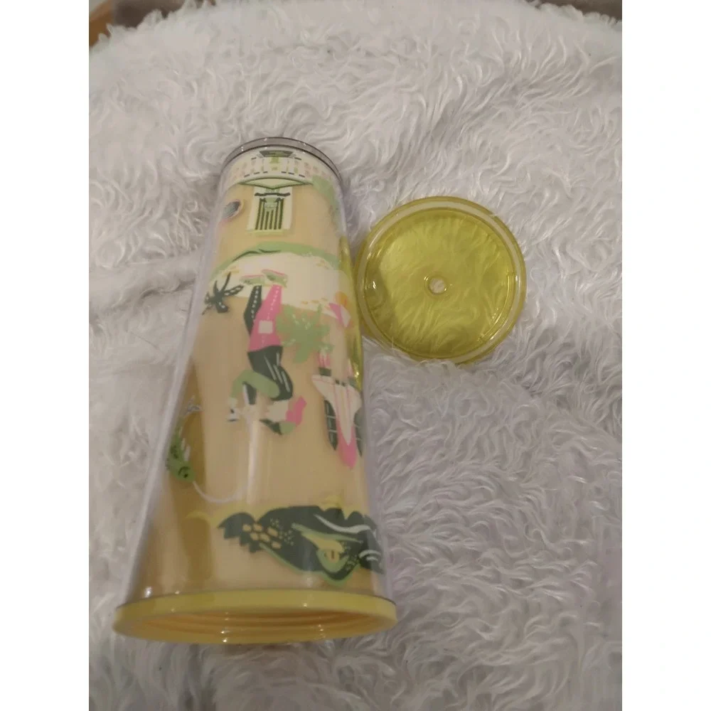 Starbucks Discovery‎ Series Florida Travel Tumbler Reusable Cup Manatee Flamingo
